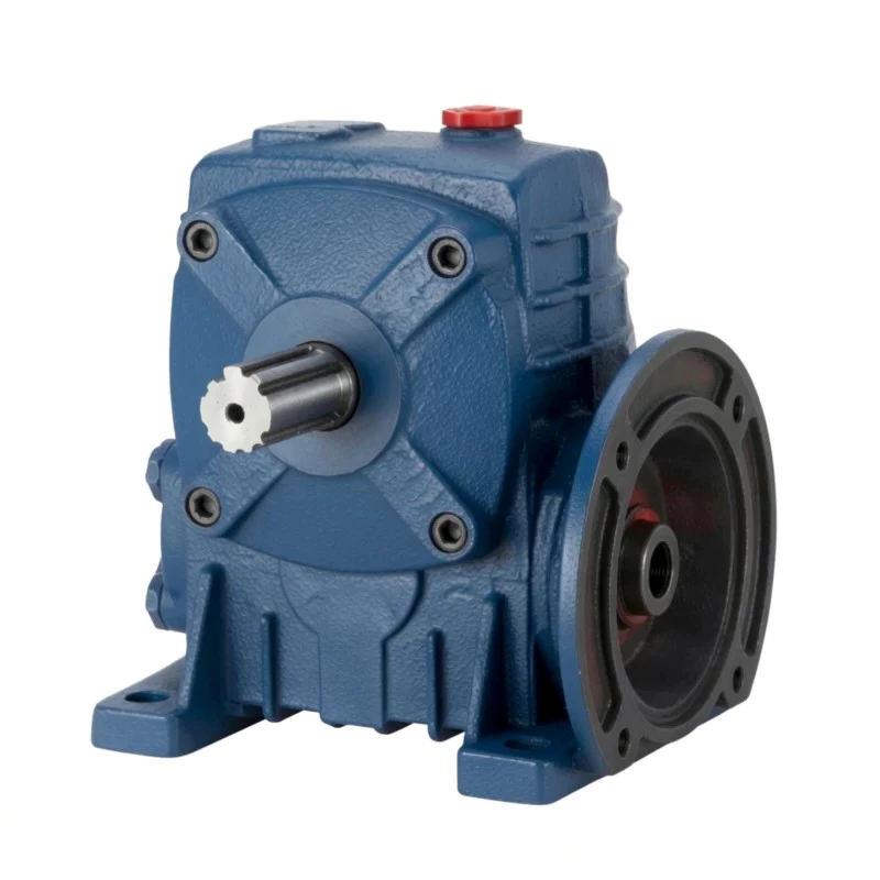 WPDA cast iron worm reducer with IEC motor flange D-type split housing