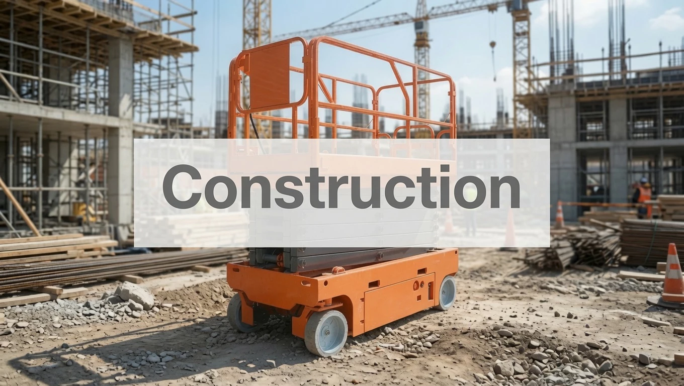 Worm reducer used in construction hoisting equipment