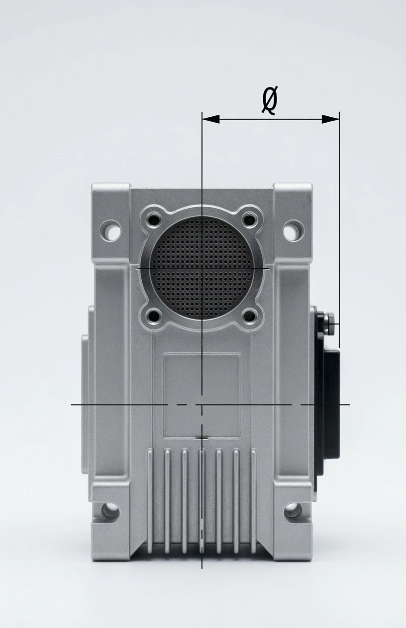 NMRV protective dust cover for input shaft